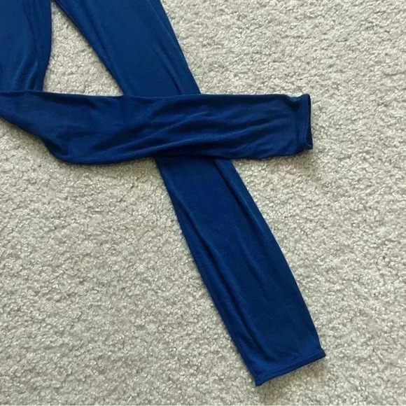 Patagonia Capilene Base Layer Leggings Blue Wm Sz Small Light Weight Polyester - Picture 13 of 16